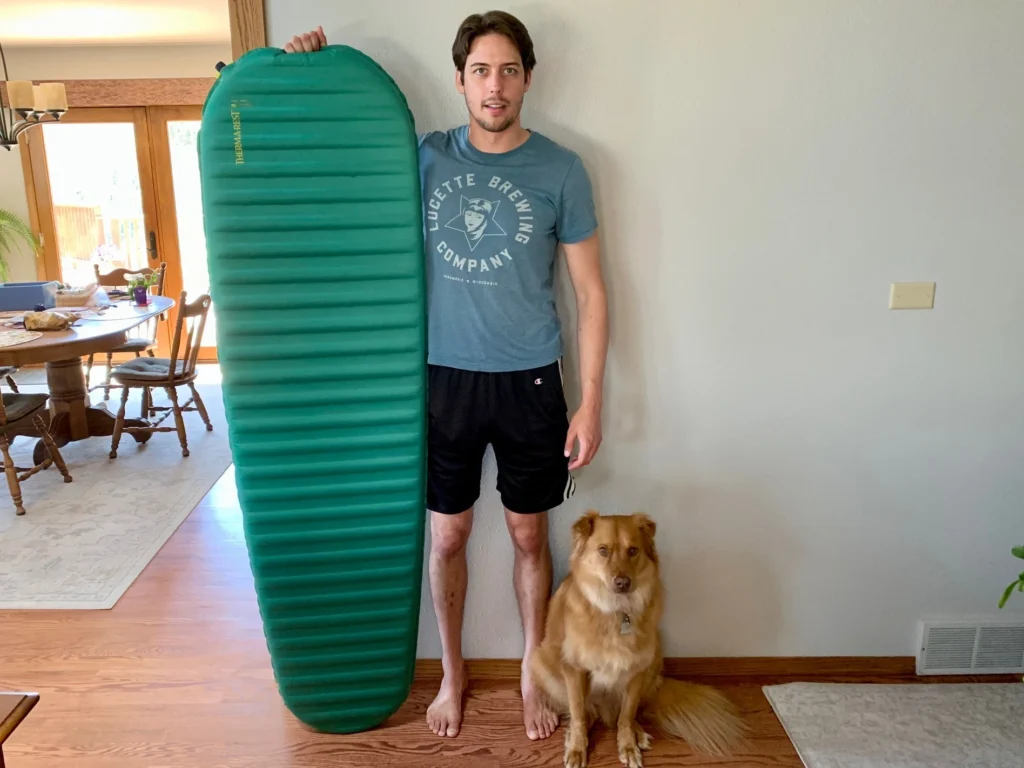 Using a sleeping pad instead of a Tesla Model Y air mattress