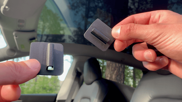 Tesla roof shade clips