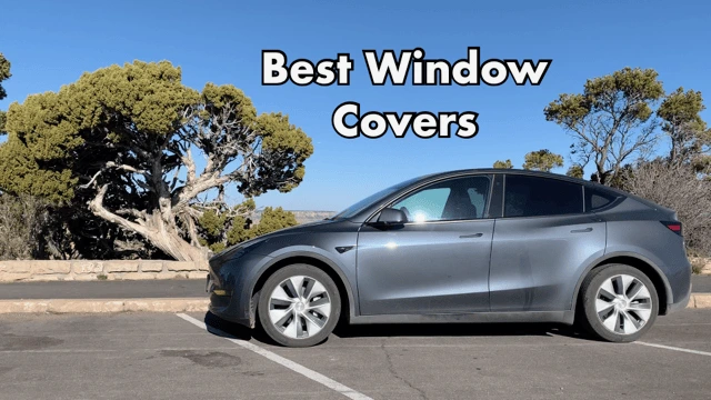 Best Window Shades for Tesla Model Y in the Sun