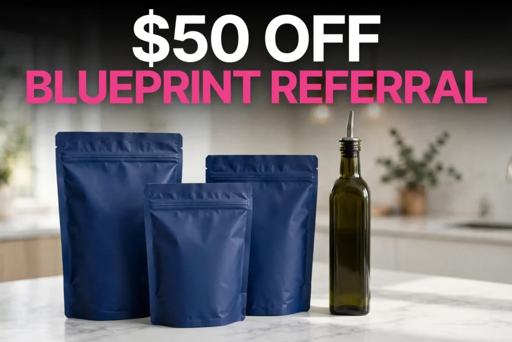 Blueprint referral link products $50 off your first order